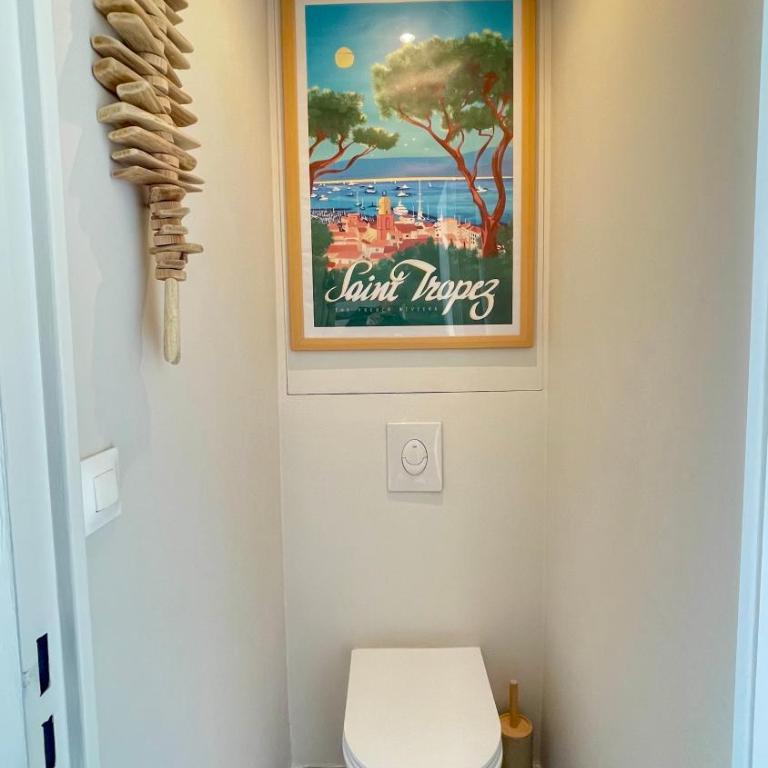 Proche St Tropez refait à neuf bord de plage et piscine - One-Bedroom Apartment - 20