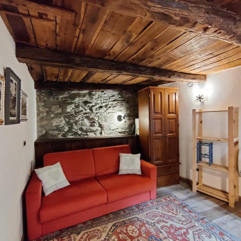 Piccolo Rifugio - Alpine Studio flat Valtournenche - Appartamento Monolocale con 1 Letto Matrimoniale - 3