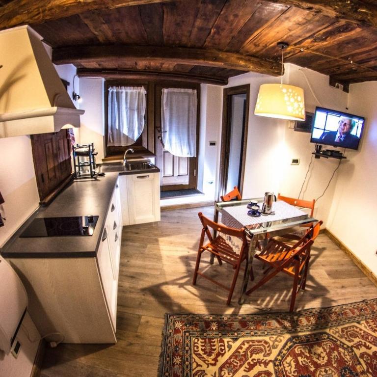 Piccolo Rifugio - Alpine Studio flat Valtournenche - Appartamento Monolocale con 1 Letto Matrimoniale - 6