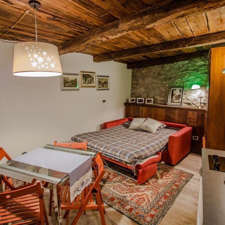 Piccolo Rifugio - Alpine Studio flat Valtournenche - Appartamento Monolocale con 1 Letto Matrimoniale - 9