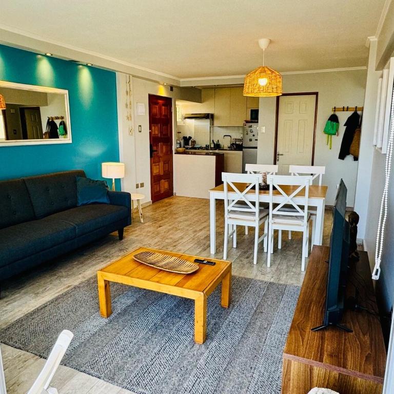 Playa en Concon-Quincho-Estac Privado - Apartamento de 2 dormitorios con vistas parciales al océano - 22