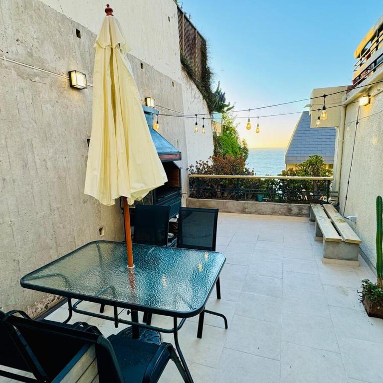 Playa en Concon-Quincho-Estac Privado - Apartamento de 2 dormitorios con vistas parciales al océano - 46