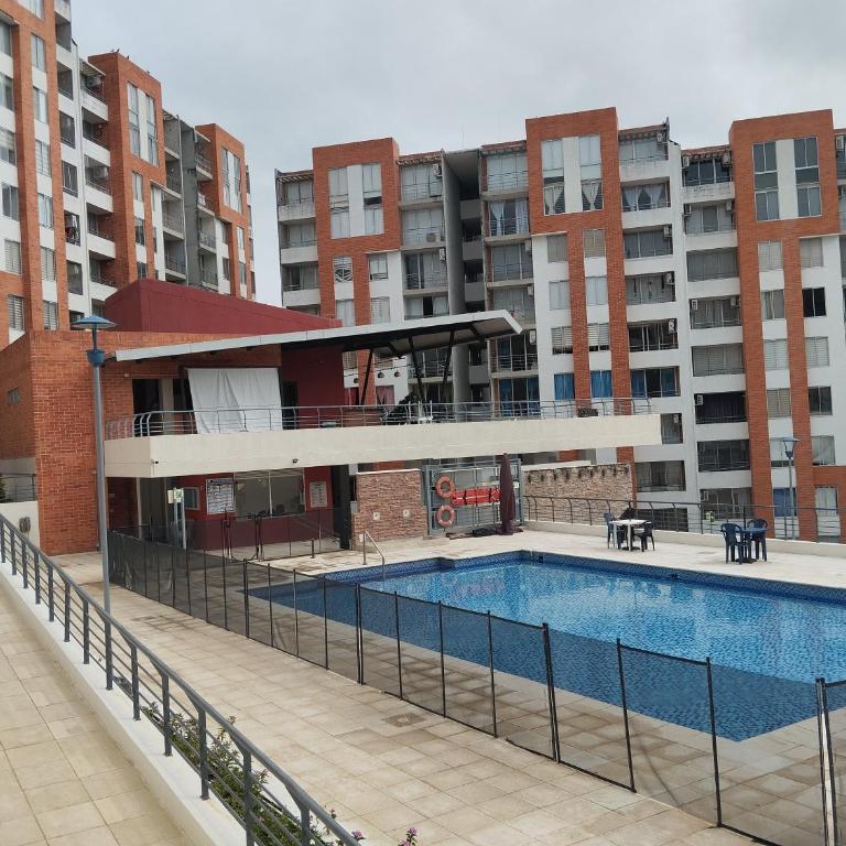 Apartaestudio Vacacional en Girardot, piscinas, Jacuzis, parqueadero para moto - One-Bedroom Apartment - 7