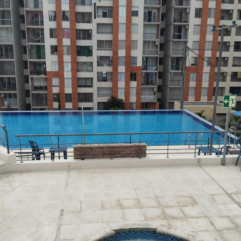 Apartaestudio Vacacional en Girardot, piscinas, Jacuzis, parqueadero para moto - One-Bedroom Apartment - 8