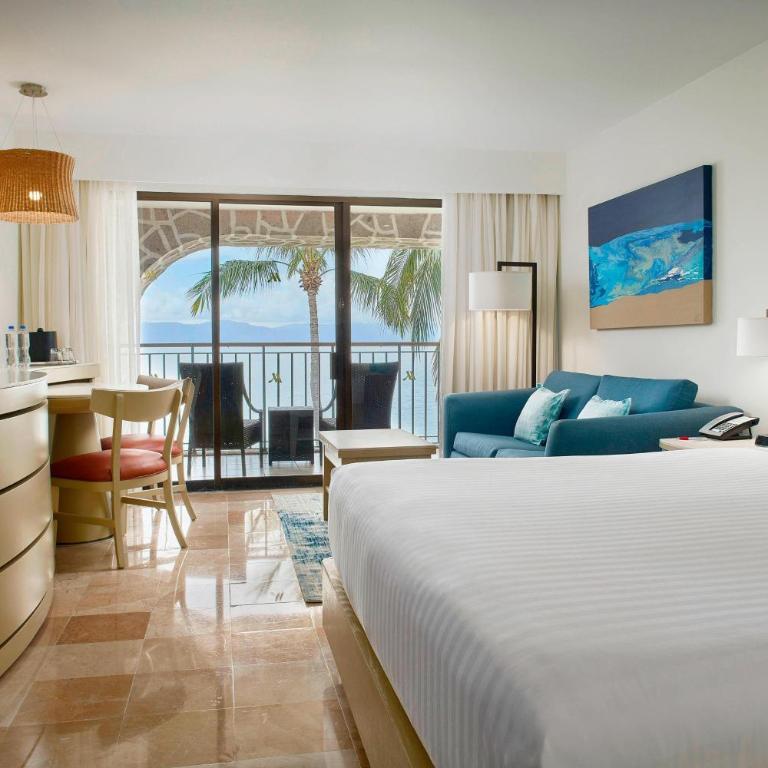 Marriott Puerto Vallarta Resort & Spa - Habitación con 1 cama extragrande - Frente al mar - 1
