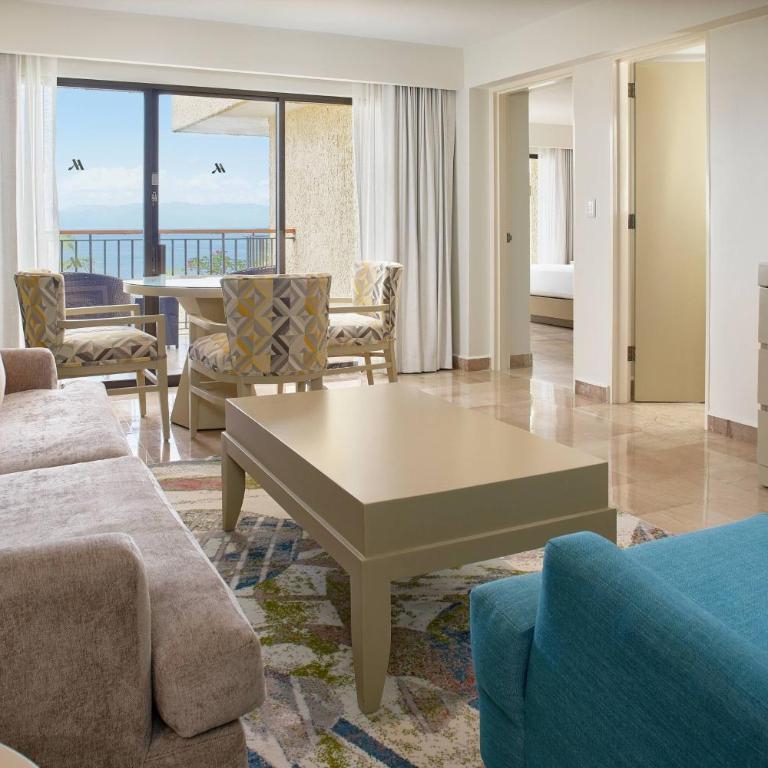 Marriott Puerto Vallarta Resort & Spa - Suite Junior de 1 dormitorio, 1 cama extragrande y vistas al mar - 2
