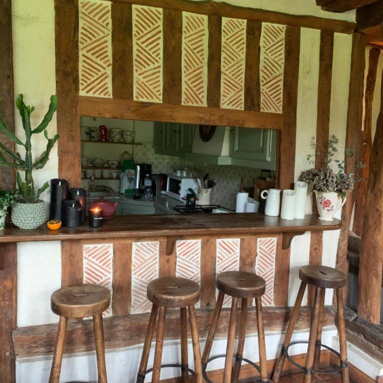 Maison de charme en Normandie à 5 mn de la mer - Casa de 5 dormitorios - 55