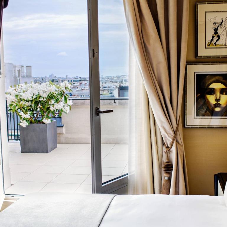 Prince de Galles, un hôtel Luxury Collection, Paris - Suite 1 Chambre 1 Lit King-Size Macassar avec Terrasse - 5