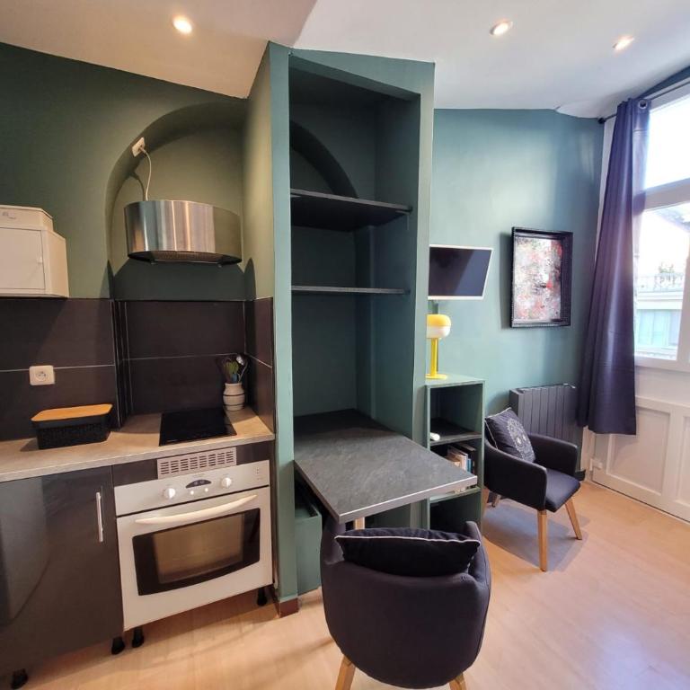 Studio calme et chaleureux Aix centre - Appartamento con 1 Camera da Letto - 14
