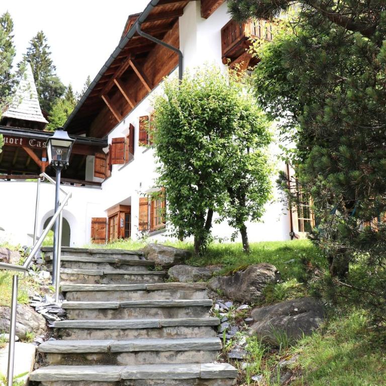 LAAX sonnige Gartenwohnung - Apartment mit 1 Schlafzimmer - 2