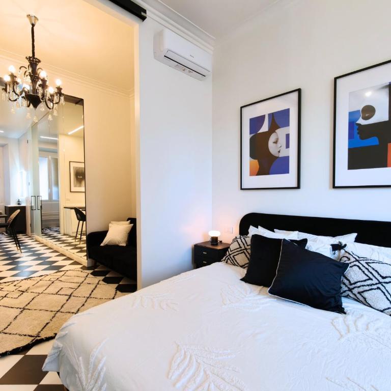 Black and White Apartment in Milan downtown with AC, Wifi and Subway M1 M2 Airoport connected, Central Station - Appartamento Deluxe - 8