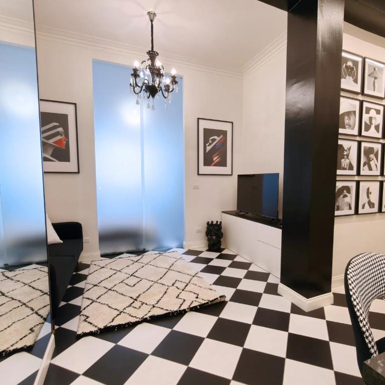 Black and White Apartment in Milan downtown with AC, Wifi and Subway M1 M2 Airoport connected, Central Station - Appartamento Deluxe - 9