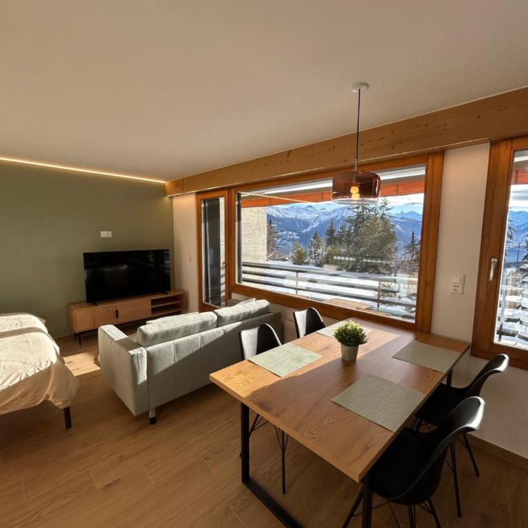 Studio moderne et cosy avec piscine et sauna - Appartement 1 Chambre - 5