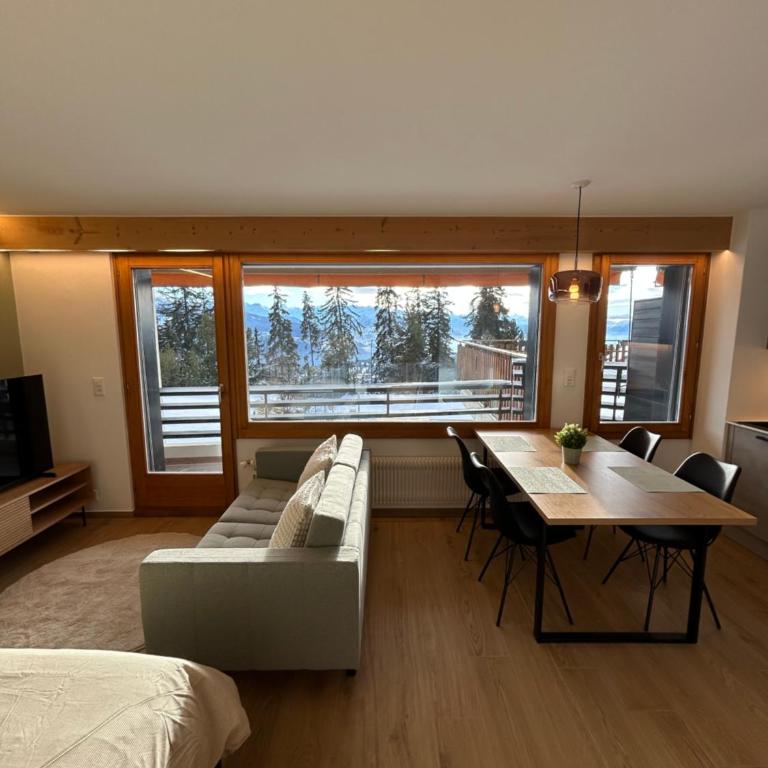 Studio moderne et cosy avec piscine et sauna - Appartement 1 Chambre - 6