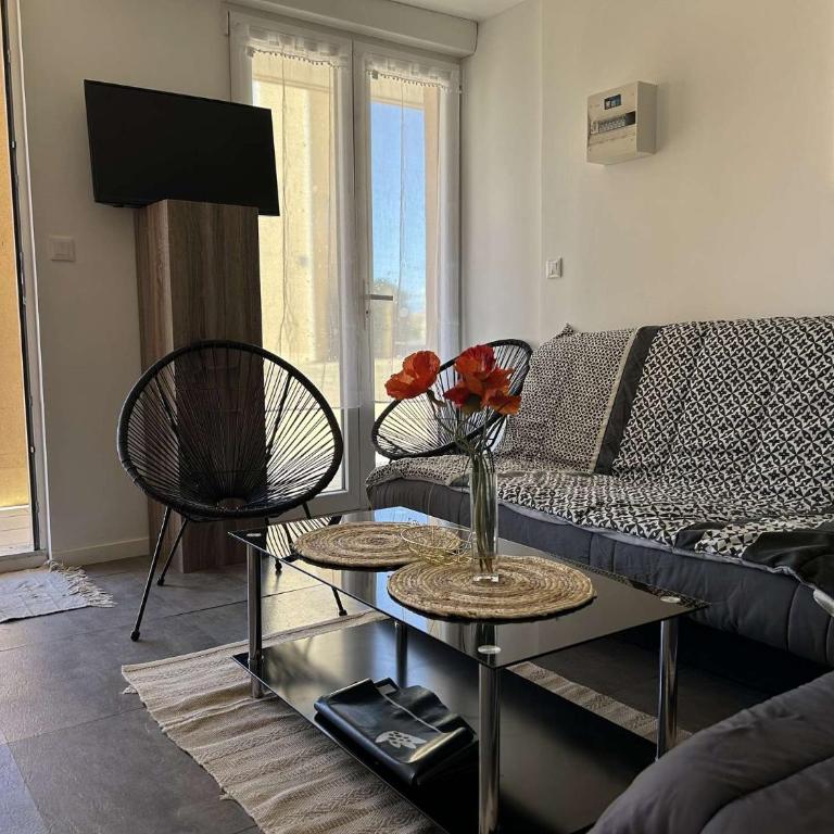 SP520-I188 Appartement 2 pièces SAINT PIERRE LA MER - Apartment mit 1 Schlafzimmer - 4