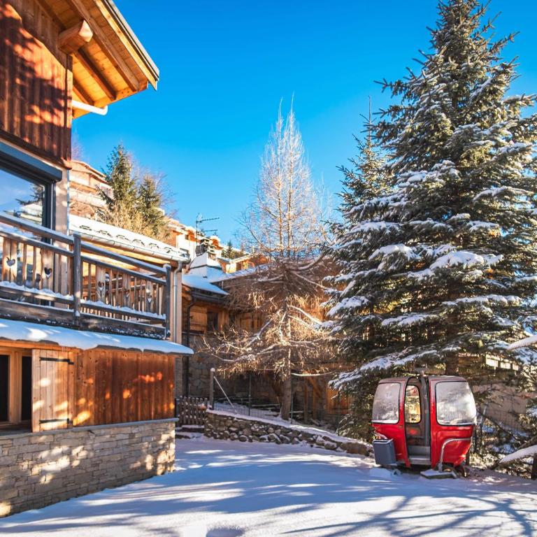 Appartement dans chalet 5 pièces, 14 pers, 4 ch, WiFi, jardin privé - Chalet - 1