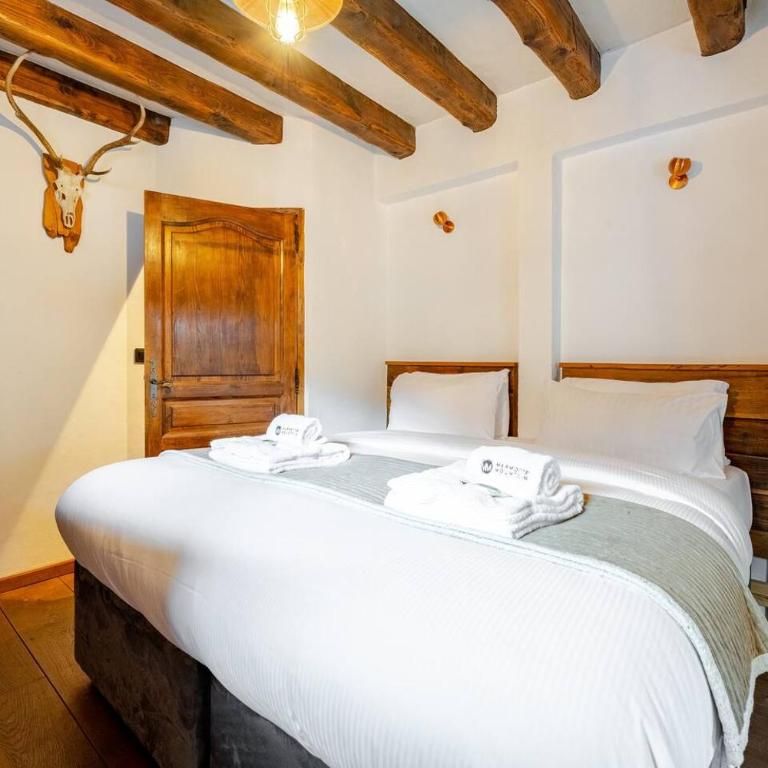 Marmotte Mountain Manor - Chambre Double ou Lits Jumeaux - Vue sur Montagnes - 33