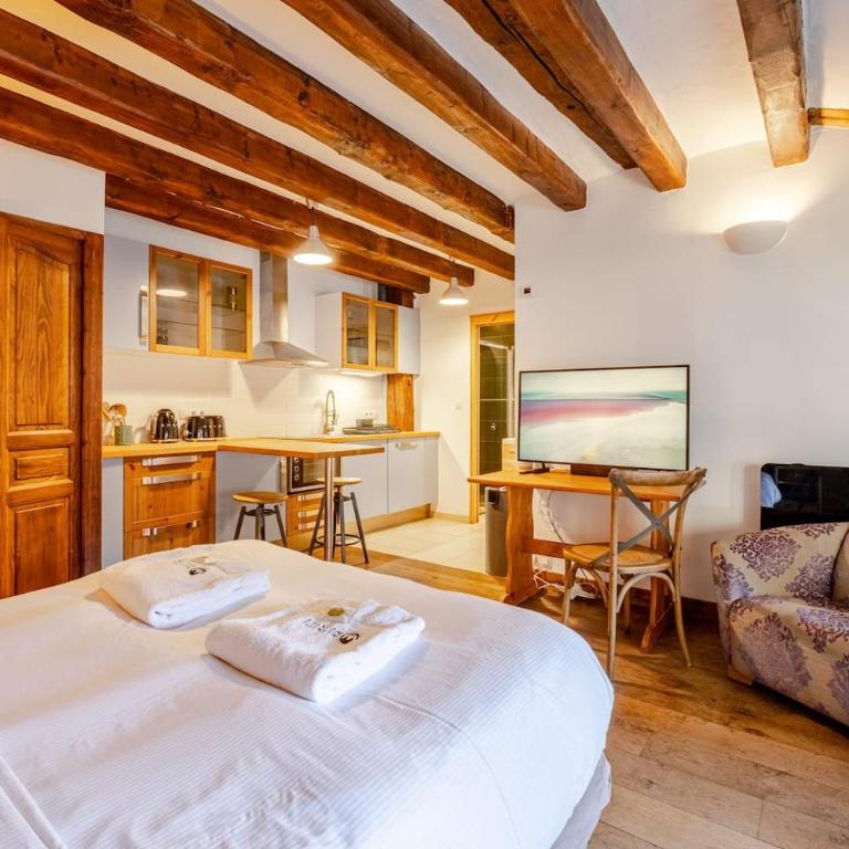 Marmotte Mountain Manor - Studio avec Balcon - 8