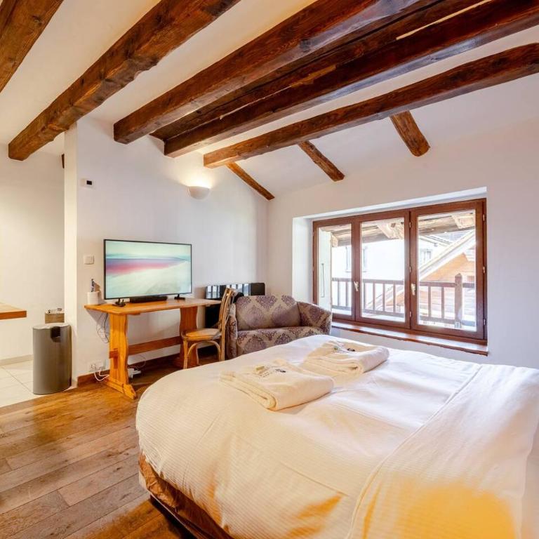 Marmotte Mountain Manor - Studio avec Balcon - 10
