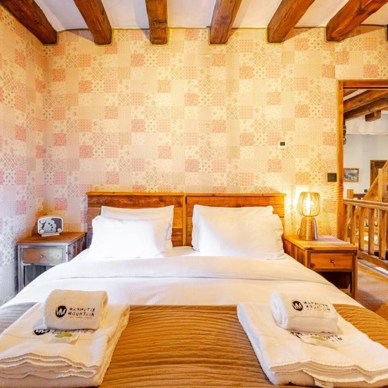 Marmotte Mountain Manor - Chambre Double ou Lits Jumeaux - Vue sur Montagnes - 41