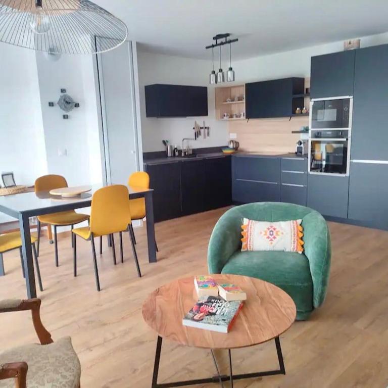 EUEXIA - À MARÉE HAUTE - Magnifique appartement climatisé 70 m2, Grande terrasse 42 m2, classé 4 étoiles - Appartement 2 Chambres - 7