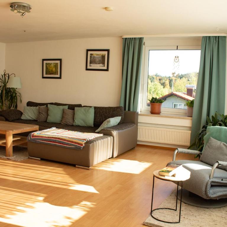 "Ferienwohnung-Alpenglühen" auf dem Ferienhof Singer - Apartment mit 2 Schlafzimmern und Bergblick - 16