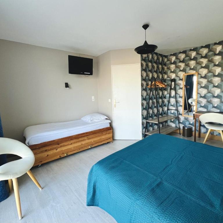 Hôtel Le Littoral - Berck sur Mer - Chambre Triple - Vue sur Mer - 7