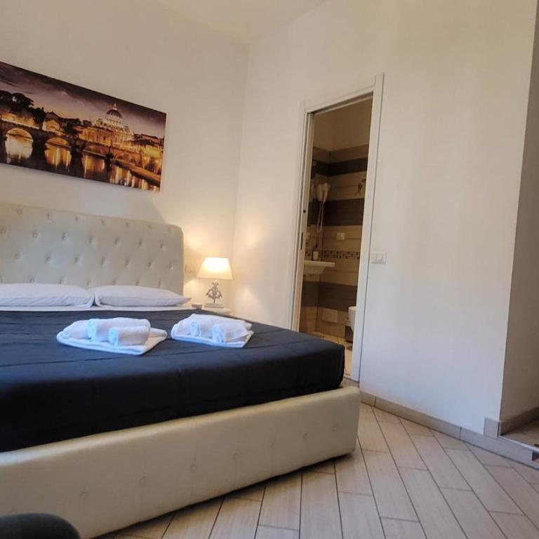 Rome Central Rooms - Camera Matrimoniale con Bagno Privato - 8