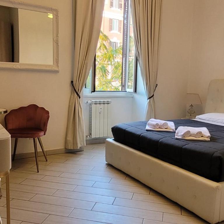 Rome Central Rooms - Camera Matrimoniale con Bagno Privato - 4