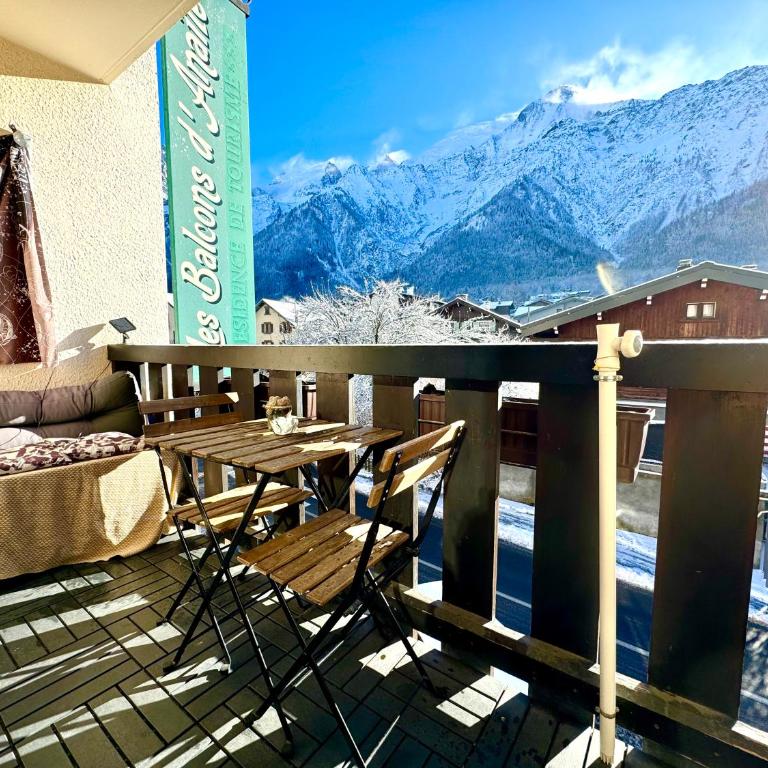 Appartement vue Montblanc 5mn piste1 - Appartement avec Vue sur la Montagne - 2