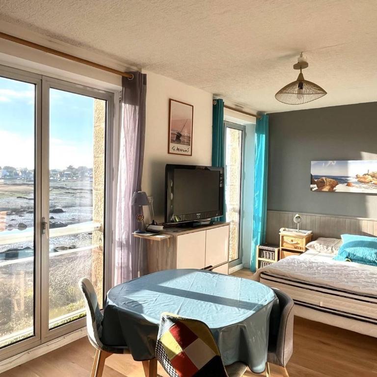 Studio cosy pour 2 pers. avec parking à Perros-Guirec, près de la plage St Guirec - FR-1-368-436 - Apartment - 5