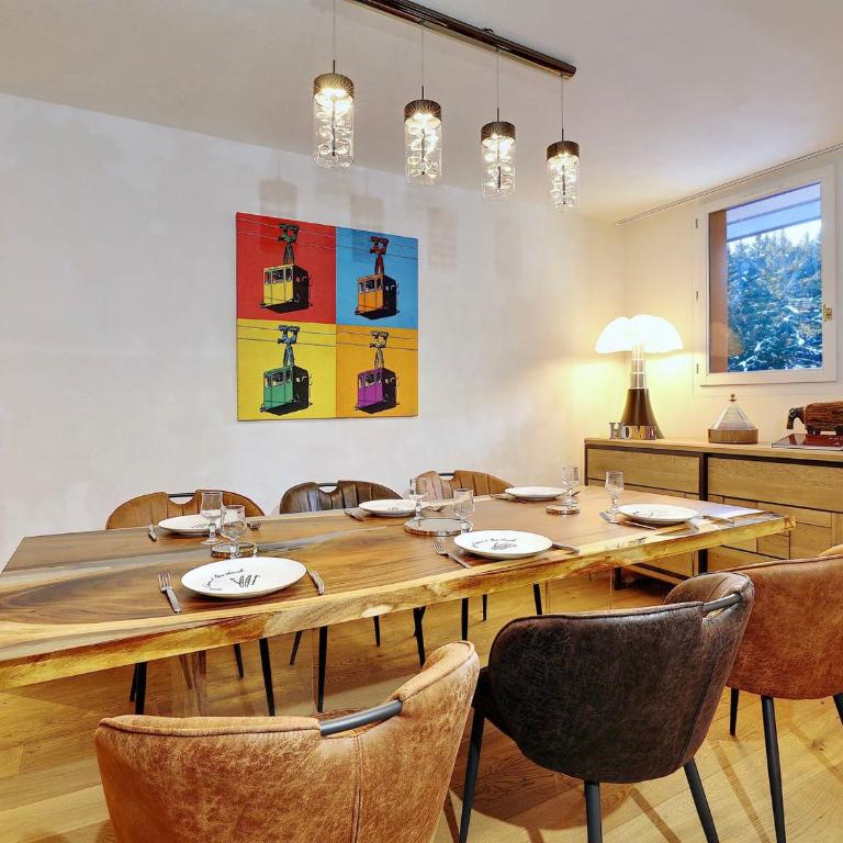 Appartement raffiné 3 chambres à Courchevel 1850 avec skis aux pieds et WIFI - Apartamento de 3 dormitorios - 1