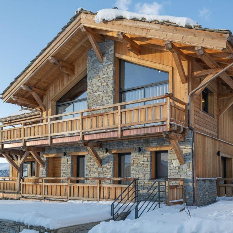 Chalet luxe ski-in ski-out, sauna, cinéma, jacuzzi - Chalet 3 Chambres - 1