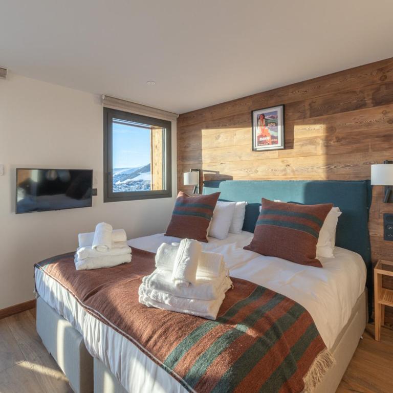 Chalet luxe ski-in ski-out, sauna, cinéma, jacuzzi - Chalet 3 Chambres - 6