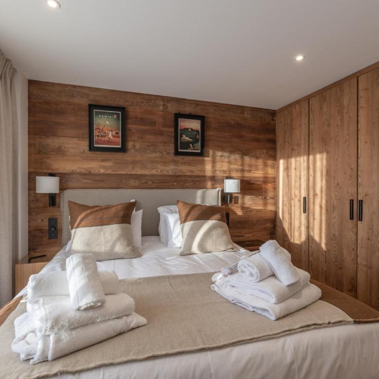 Chalet luxe ski-in ski-out, sauna, cinéma, jacuzzi - Chalet 3 Chambres - 7