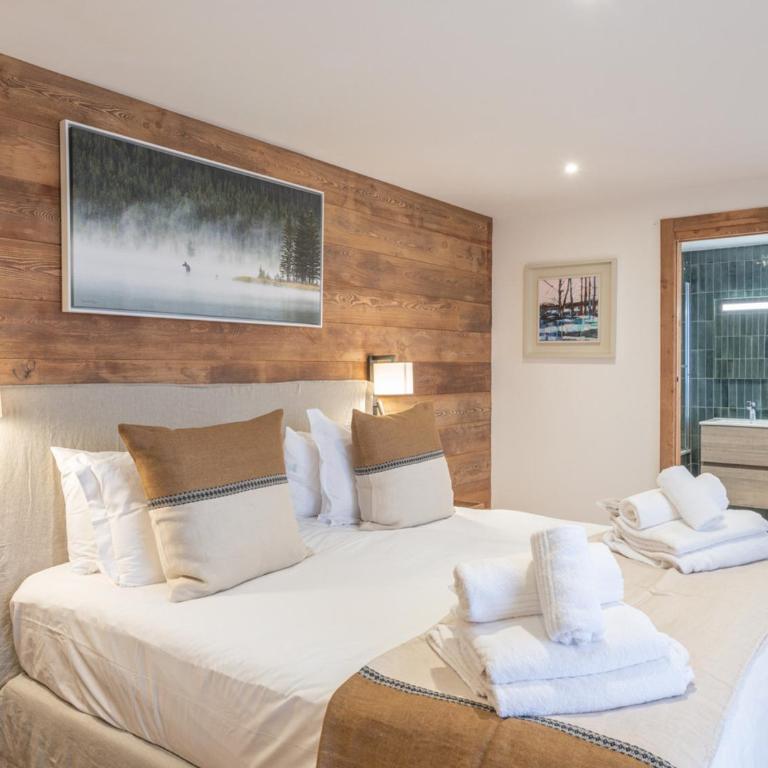 Chalet luxe ski-in ski-out, sauna, cinéma, jacuzzi - Chalet 3 Chambres - 8
