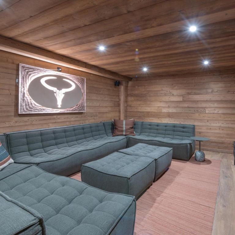 Chalet luxe ski-in ski-out, sauna, cinéma, jacuzzi - Chalet 3 Chambres - 11