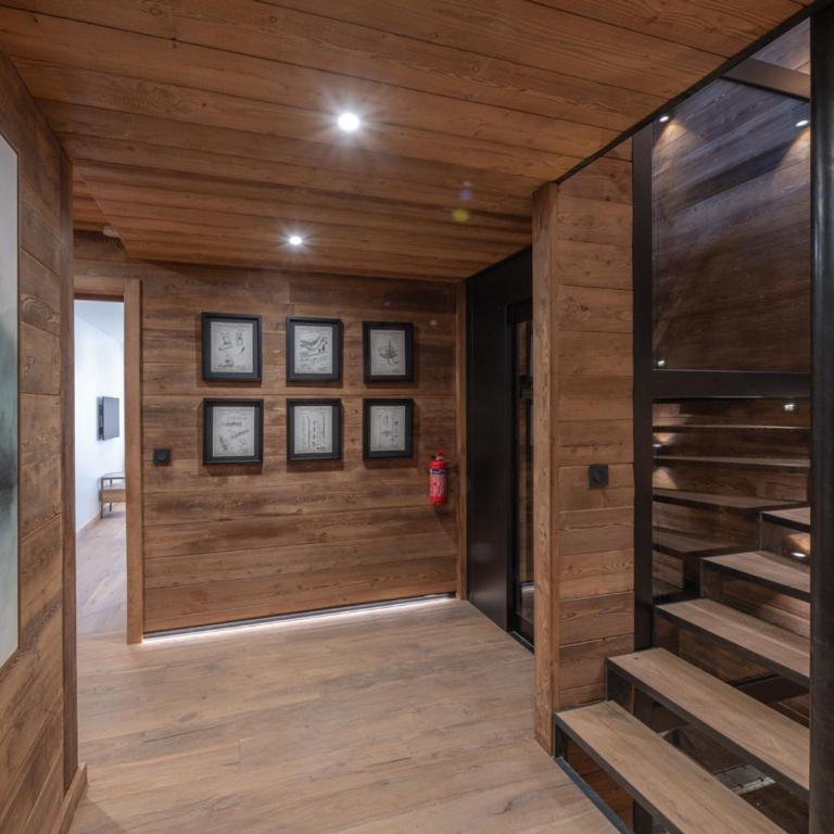 Chalet luxe ski-in ski-out, sauna, cinéma, jacuzzi - Chalet 3 Chambres - 12