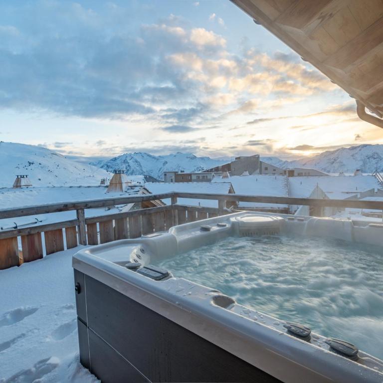 Chalet luxe ski-in ski-out, sauna, cinéma, jacuzzi - Chalet 3 Chambres - 15