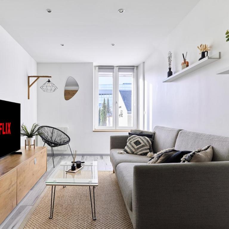 Le Jacquart Centre-ville Spacieux Confort - Apartamento de 1 dormitorio - 9
