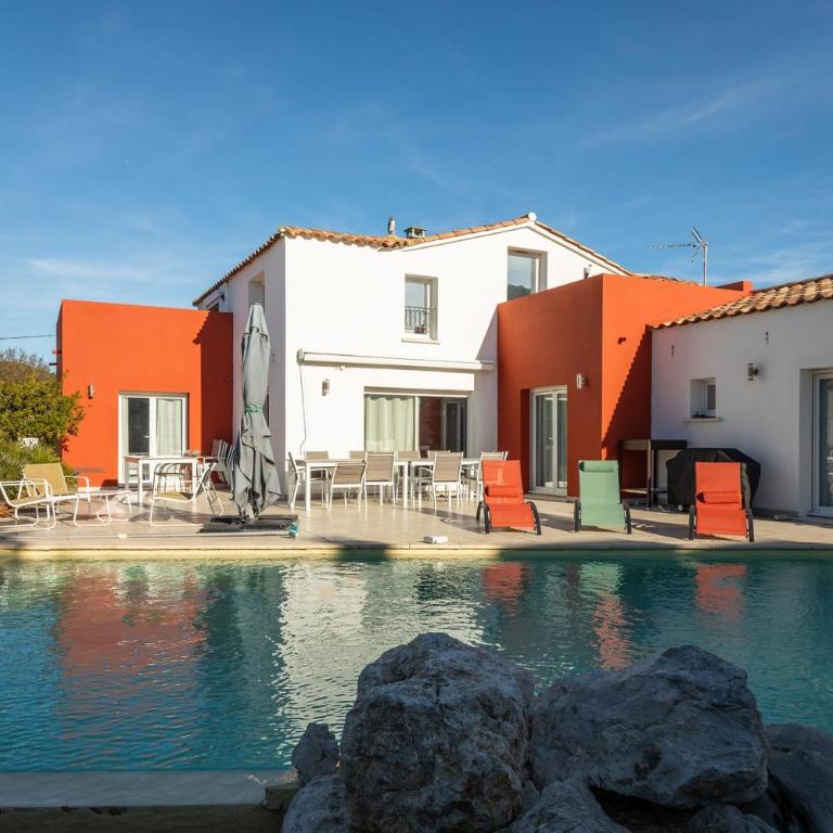 Le Trésor de Rochelongue Villa de Lujo Espaciosa con Piscina Infinita - Villa - 2