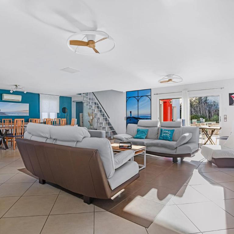 Le Trésor de Rochelongue Villa de Lujo Espaciosa con Piscina Infinita - Villa - 13