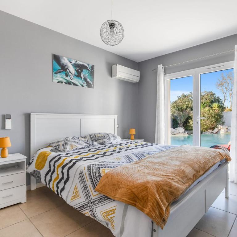 Le Trésor de Rochelongue Villa de Lujo Espaciosa con Piscina Infinita - Villa - 29