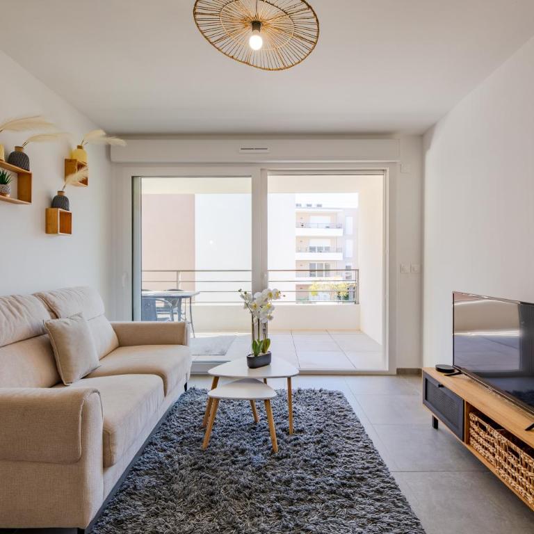 Le Sunny - Appt climatisé avec piscine - Appartamento con 2 Camere da Letto - 8