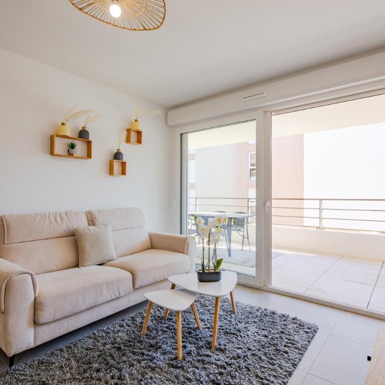 Le Sunny - Appt climatisé avec piscine - Appartamento con 2 Camere da Letto - 9
