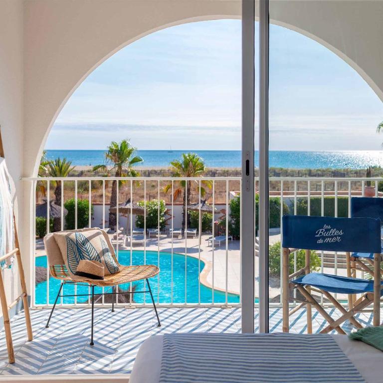 Les Bulles de Mer - Hotel & Spa sur la Plage - Chambre Double - Vue sur Mer - 3