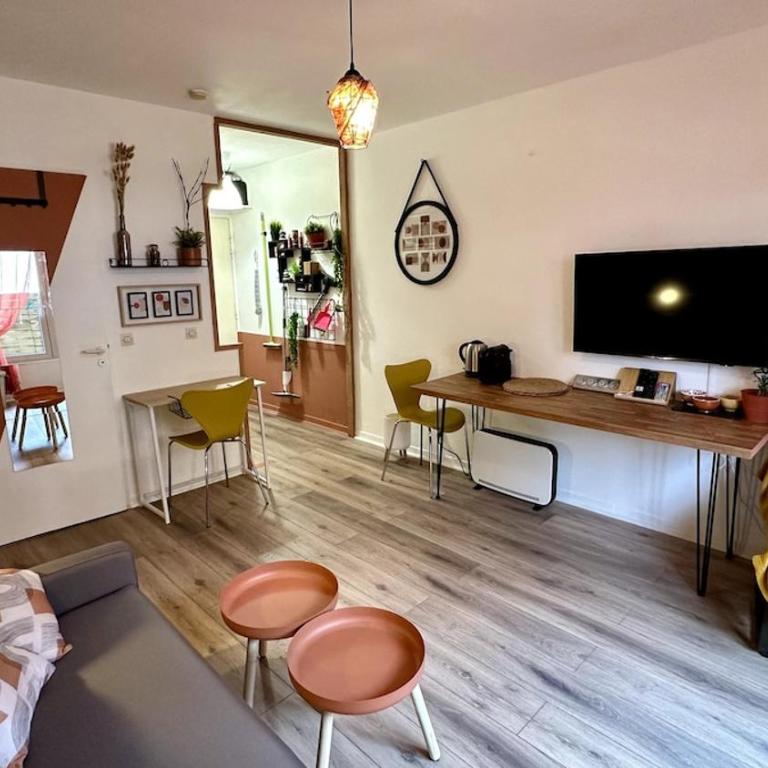 093 - Studio Zen -2 pers-Parking - Proche du centre - Appartamento Monolocale - 7