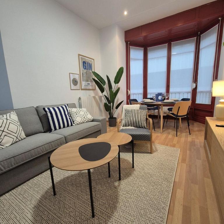 1A140 Apartamento en el centro de Gijon by R2R Consulting - Apartamento de 3 dormitorios - 9