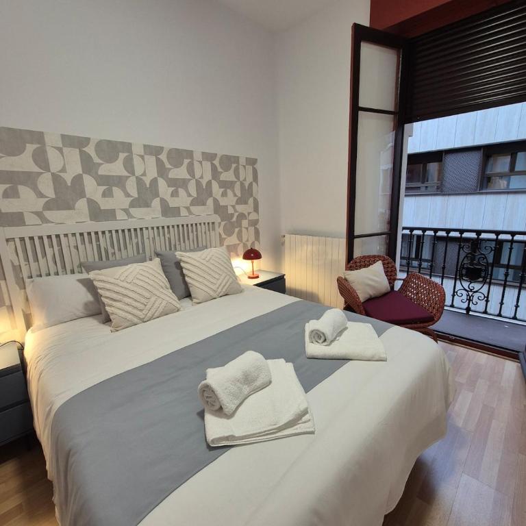 1A140 Apartamento en el centro de Gijon by R2R Consulting - Apartamento de 3 dormitorios - 43