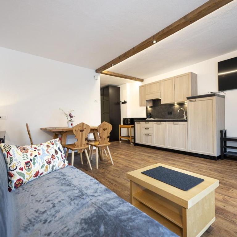 Apartments No7 Saslong - Appartamento con 1 Camera da Letto e con Giardino - 6